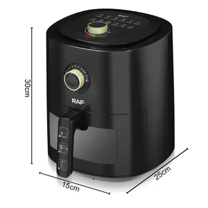 Friteuses à air intelligentes électriques 6L, nouveau design, multifonctionnelles, sans huile, avec écran tactile, vente en gros - Product Image 2