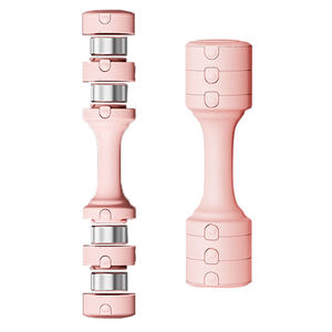 Mancuernas Portátiles Mini de 1.5kg, 2kg y 2.5kg, Ajustables, Color Rosa, para Ejercicios de Yoga en Casa para Mujeres - Product Image 1