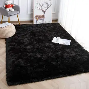 Factory Sale Polyester Big Size Living Room Carpet Fluffy Shaggy Carpet Soft Slip Resistant Area Rug Carpet
