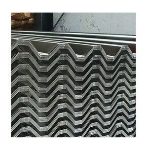 Tôle d'acier ondulée GI Zn275, tôle de <span class=keywords><strong>toiture</strong></span> en fer GI, paillettes régulières 0,27 mm - Product Image 5