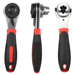 Cao Cấp Có Thể Điều Chỉnh 6-22Mm Ratchet Cờ Lê Phổ Công Cụ Tiện Ích Bán Ổ Cắm Bộ Ratchet Cờ Lê Ratchet <span class=keywords><strong>Wrench</strong></span> Set - Product Image 2
