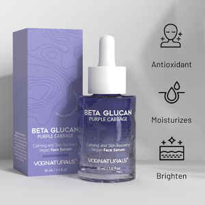 Etiqueta privada Beta-Glucan Power Vegan Serum Humedad profunda Célula Regeneradora Lifting Pore Shrinking Blanqueamiento para seco Maduro - Product Image 2