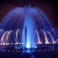 Fontaine de jardin relaxante à l'extérieur avec pompe submersible Spectacle aquatique pour des moments confortables
