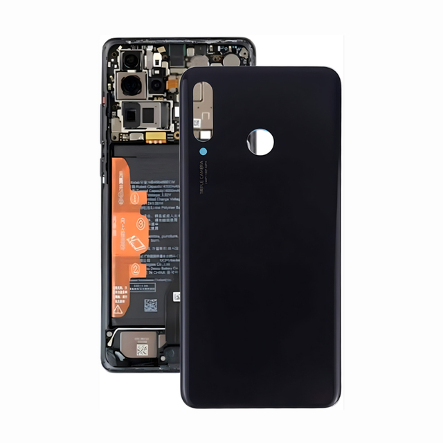 Mobile Phone Battery Door for Huawei P30 Lite Nova 4e Rear Back Cover case Without Camera Cover Replacement