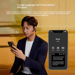 หูฟังไร้สายสำหรับล่ามแปลภาษา Timekettle TimeSpace Pot Pro, หูฟังสำหรับวิดีโอคอลแบบตัดเสียงรบกวน VNC ความหน่วงต่ำ รองรับการแปลภาษาหลายภาษา - Product Image 5