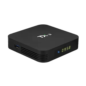 Tanix la migliore vendita Privato 4gb 32gb dual wifi BT 2.4g/5g android tv box amlogic s905x3 TX3 4K Lettore Multimediale IPTV Abbonamento