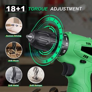 Single Speed Brushless Motor Drill 12V DIY <b>Power</b> <b>Tools</b> OEM Support Battery US Local Warehouse CD-12A 12 Cor - Product Image 4