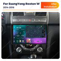 MEKEDE M7 7870 12 + 256G Android Car-play Auto AM GPS Navigation 8core Car Multimedia Player pour SsangYong Rexton W 2014-2016