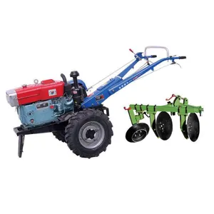 Verified supplier cultivators agricultural farming walking tractor 18hp 20hp 30hp 32hp walking tractors price 22 hp plough disc