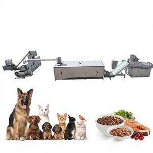 Máquina de Producción de Alimentos para Mascotas de Construcción Duradera, Máquina de Pellets para Golosinas de Perros y Gatos, Capacidad de 100-1200 kg/h, Fácil Control, Lista para Enviar - Product Image 1