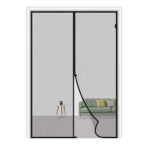 Strong Magnet Retractable <strong>Screen</strong> Magnetic <strong>Door</strong> <strong>Screen</strong> Size 76" X 81"Heavy Duty Fiberglass <strong>Door</strong> <strong>Mesh</strong> - Product Image 2