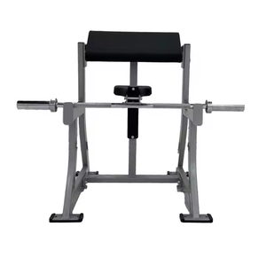 <span class=keywords><strong>Banc</strong></span> de musculation commercial réglable et robuste en acier, à charge libre, pour curls des <span class=keywords><strong>biceps</strong></span>, du dos, des jambes et des bras, avec système de sécurité - Product Image 2