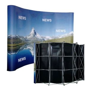 Custom Tension Fabric Display Wall 3*4 Easy Pop <b>up</b> Display Wall 10X20 Pop <b>up</b> Wall - Product Image 1