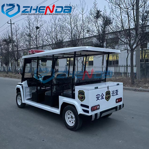 Venta directa de fábrica Coche patrulla eléctrico Coche patrulla escolar con luz de advertencia con intercomunicador megáfono Coche patrulla en venta - Product Image 5