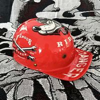 Casquette de baseball Casque de moto DOT approuvé Vintage Open Face Unisex-Adulte Demi casques pour Scooter Moped Cap Street Cruiser