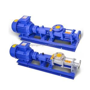 G40-1 High Efficiency Mini Small Mono Screw Progressive Cavity Pump No Leakage Polymer Feed Pump For Filter Press