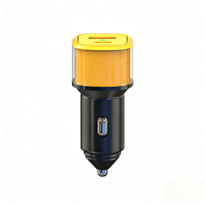 ที่ชาร์จในรถยนต์แบบสองพอร์ตชาร์จเร็ว QC3.0 PD 30W ที่ชาร์จ5V3A แบบเร็วสำหรับ iPhone Samsung Xiaomi - Product Image 4