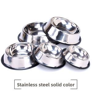 Bol <span class=keywords><strong>pour</strong></span> animaux de compagnie en acier inoxydable personnalisé, antidérapant, durable, coloré, <span class=keywords><strong>pour</strong></span> chiens et chats de toutes tailles, accessoires d'alimentation <span class=keywords><strong>pour</strong></span> animaux - Product Image 6