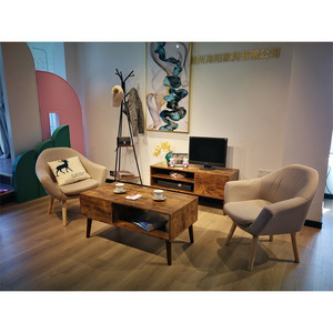 <b>Wholesale</b> cross-border used American-style <b>TV</b> cabinet for small bedrooms, simple floor-standing light luxury <b>TV</b> cabinet - Product Image 3