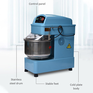 Thương mại thép không gỉ tiếng ồn thấp bảng Top bánh điện 20/30L <span class=keywords><strong>Mixer</strong></span> đôi hành động tốc độ duy nhất bột trộn cho bánh sử dụng - Product Image 5