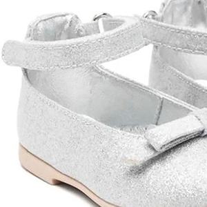 Commercio all'ingrosso bianco arco scarpe per bambini ragazze principessa tacco moda ballerine Mary Jane Pumps per matrimonio per l'estate primavera - Product Image 5