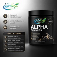Compléments Alimentaires Personnalisés à Base de Plantes pour l'Énergie et la Force – Gummies Alpha Male Complex pour Hommes