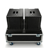 Système de sonorisation professionnel, enceintes actives EEVO X12, 15 pouces, enceintes de sonorisation professionnelles pour l'extérieur
