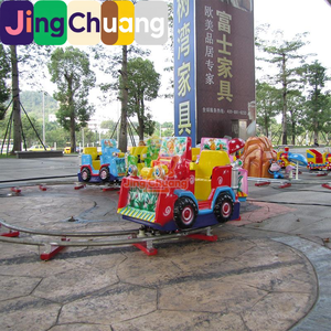 Tren de pista cuadrada para niños, equipo de diversión grande para exteriores, con batería enchufable, atracción infantil para parques y puestos de mercado nocturno - Product Image 4