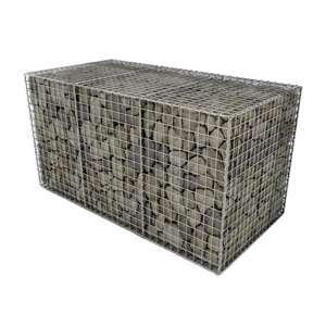 2x1x1 kaynaklı Metal taş dolu kafes özelleştirilmiş istinat duvar Gabion sepeti - Product Image 4
