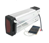 Batterie lithium puissante 36V 48V 52V 20AH 25AH 30AH pour porte-bagages arrière de vélos électriques, chargeur rapide 1500W 50A inclus
