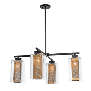 Modern ev dekoratif lüks kolye işık mutfak ada masa yemek odası dekor silindir cam tavan avize lamba - Product Image 4