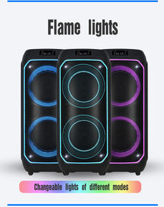 Altavoz Bluetooth Portátil Tribit con Luces LED, Resistente al Agua, Doble Woofer de 8 Pulgadas, con Micrófono, Ideal para DJ, FM, Audio, en PROMOCIÓN - Product Image 1