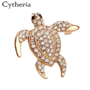 日本と韓国のジュエリー亀のブローチ結婚式やギフト用の新しいホットファッションインポート - Product Image 4