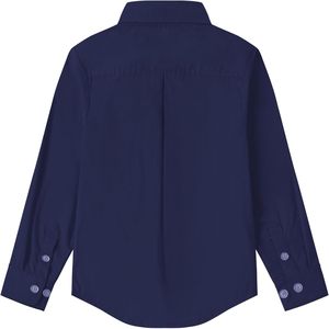 Chemises d'uniforme scolaire pour garçons à manches longues en coton avec boutons et poches poitrine - Product Image 5