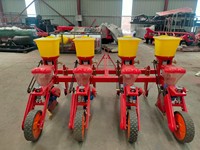 Semoir à maïs robuste à 2 à 6 rangs réglable avec compatibilité moteur diesel, composants de boîte de vitesses essentiels pour un fonctionnement fiable