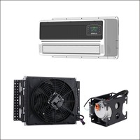 Climatiseur de stationnement électrique 24V à télécommande, type split, capacité de refroidissement 2200W, puissance 850W, pour rénovation/amélioration
