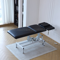 Table de massage électrique pliable en cuir PU, réglable en hauteur, pour soins du visage, professionnelle, pour spa et salon commercial