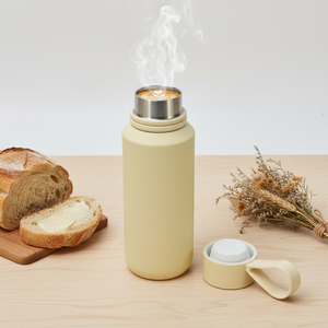 Thermos isotherme à double paroi en acier inoxydable de 12 oz et 20 oz, bouteille de sport avec poignée en silicone, <span class=keywords><strong>camping</strong></span>, écologique, sans BPA - Product Image 6