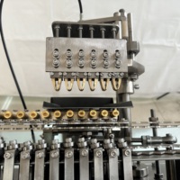 Machine de remplissage et de scellage automatique d'ampoules LSAG-6 à 6 têtes, 10000-12000 ampoules par heure, pour ampoules en verre, remplisseuse et scelleuse de liquides