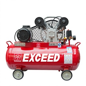 Compresseur d'air à piston alternatif APCOM 4KW/5HP, 380V monophasé, 220V, 8 bars, refroidi par air, compresseurs d'air industriels portables - Product Image 1