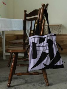 Sac à bandoulière en coton réutilisable, prix de gros, vente chaude, impression personnalisée du logo, sac pour femmes - Product Image 2