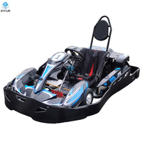 Go Karts de Lujo con Asiento Individual, Motor de Gasolina de 4 Tiempos, 200cc 270cc, para Entretenimiento en Parques Infantiles y Juegos de Karting en la Nieve, en Venta
