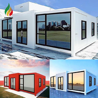 Maison modulaire préfabriquée de 20 à 40 pieds Maison en conteneur extensible de 20 à 40 pieds Plans de 3 chambres à coucher pour supermarché Immeuble de bureaux Cuisine