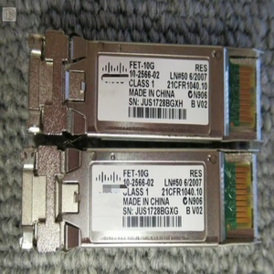 Lote de 2 Transceptores SFP de Fibra Multimodo 850nm, Modelo 10-2566-02, 10G, Nuevo, Original, en Stock, para Automatización Industrial - Product Image 1