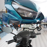 Scooter à essence 125cc, 4 temps, automatique, 85 km/h, nouveau modèle, injection de carburant, clé intelligente, scooter de ville pour trajets quotidiens