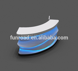 גבוהה אופנה קופאית מונה עץ לקופה לבן מחשב לבדוק את עמדת קבלה עם הוביל למשרד חנות - Product Image 4