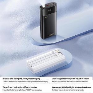 แบตสำรอง <span class=keywords><strong>Remax</strong></span> 20000mAh ชาร์จเร็ว พกพาสะดวก สายชาร์จในตัว USB-C กำลังไฟ 22.5W พร้อมไฟฉาย LED - Product Image 2