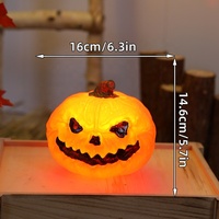 Joylit - Décoration d'Halloween en Gros : Citrouilles Artificielles en Plastique pour Fêtes, Récoltes d'Automne et Décoration Intérieure