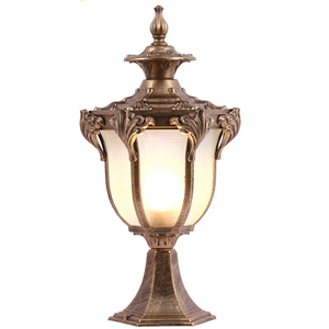 Lámpara de Jardín LED de Estilo Europeo Vintage, Retro, Clásica, Tipo Poste, para Colgar en la <span class=keywords><strong>Pared</strong></span>, para Exteriores, Hoteles y Resorts - Product Image 5