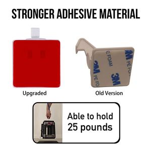 Verrous de sécurité pour enfants sans perçage, pour tiroirs, placards et armoires en plastique, sécurisation des meubles pour bébés - Product Image 5